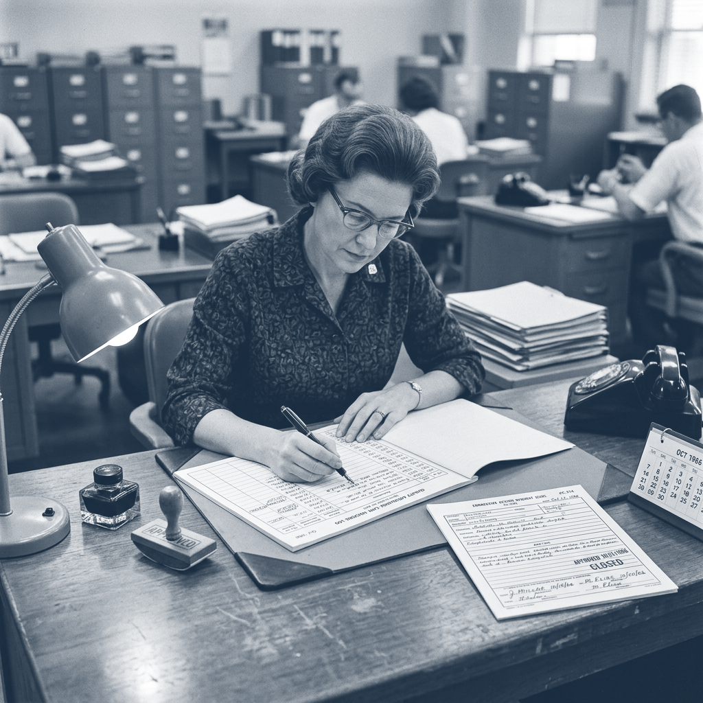 Il responsabile della qualità aggiorna un registro di monitoraggio CAPA in un'azienda farmaceutica