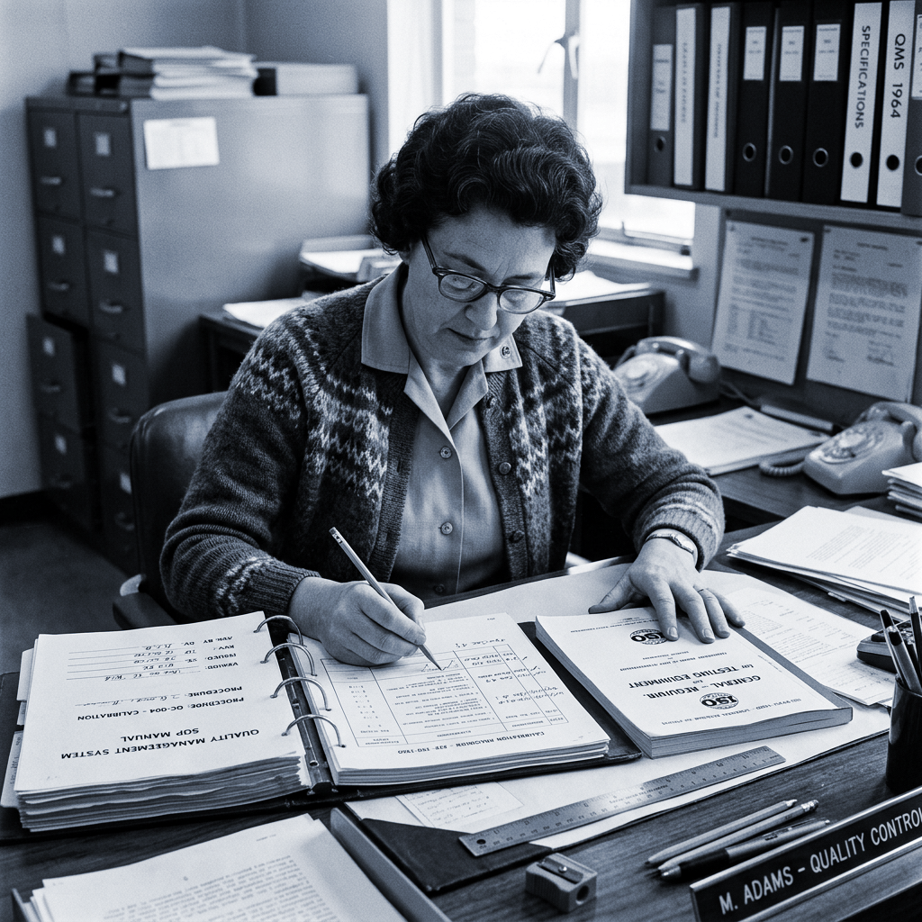 Il responsabile della qualità convalida la documentazione di processo